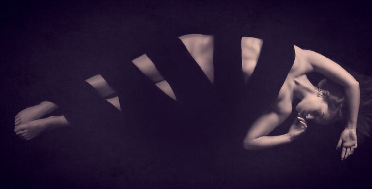 Künstlerisches Nude Shooting kreative Fotografie München