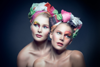 Beauty Shooting Studioaufnahme mit zwei Personen München