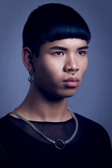 Beauty Fotoshooting Mann im Studio München