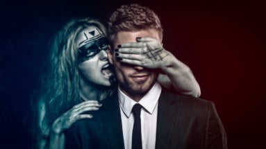 Dark Paarfoto künstlerische Portraitfotografie München