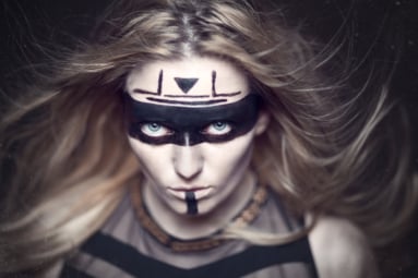 Dark Beauty Portrait Fotografie München