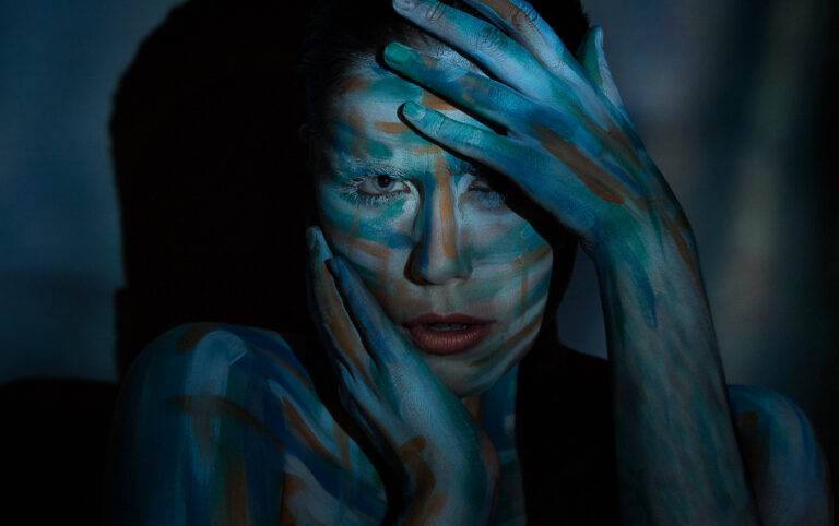 Bodypainting Fotografie Studio kreative Bildgestaltung München