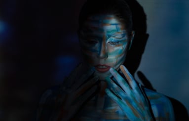 Bodypainting Fotografie Studio kreative Bildgestaltung München