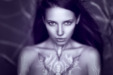 Bodypainting Fotoshooting kreative Kunstfotografie München