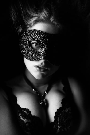 Kreatives Dessous Shooting Studioaufnahme