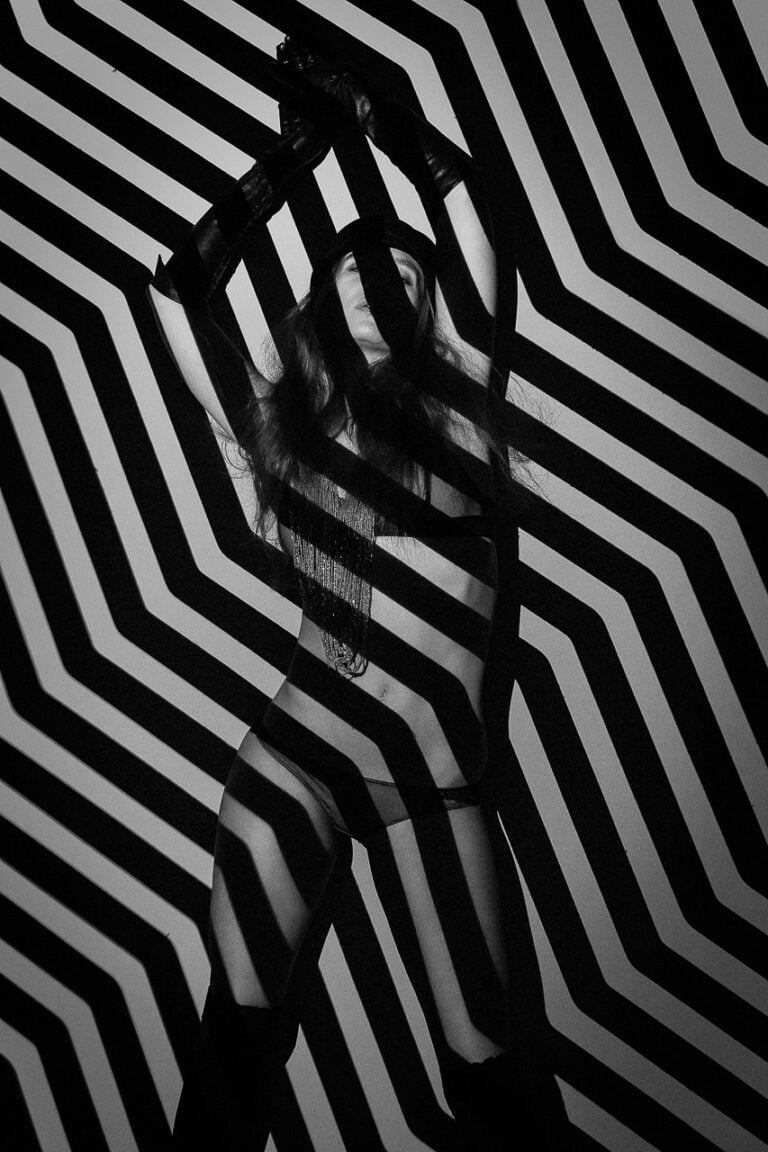 Fine Art Nude Shooting kreative Lichtgestaltung München