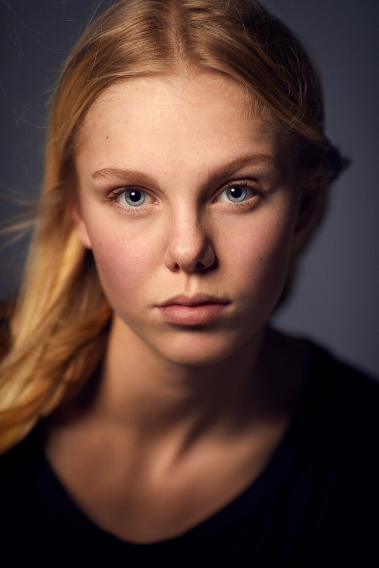 Model Fotoshooting professionell im Studio München