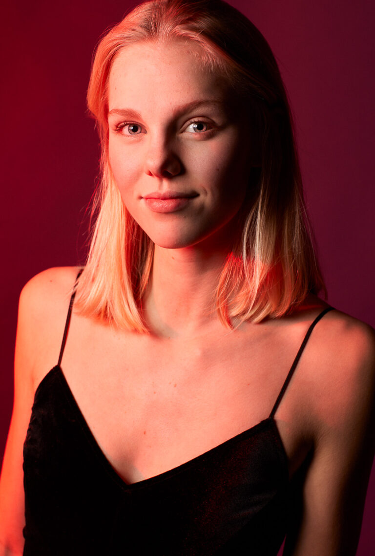 Model Fotoshooting professionell im Studio München