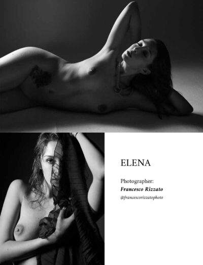 Künstlerische Aktaufnahme Studio Nude Fotografie