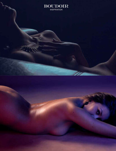 Künstlerische Aktaufnahme Studio Nude Fotografie