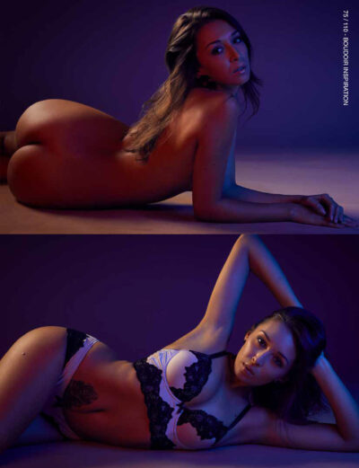 Künstlerische Aktfotografie Editorial Aufnahme