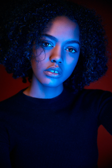 Künstlerisches Fotoshooting kreative Aufnahme München