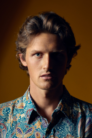 Künstlerisches Portrait Mann professionelle Fotografie