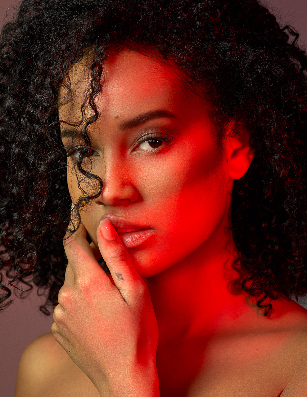 Beautyfotografie München – moderne Beauty Portraits im Studio