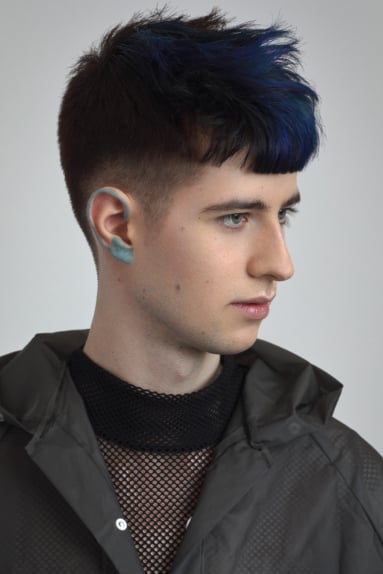 Männerportrait kreative Studio oder Outdoor Aufnahme