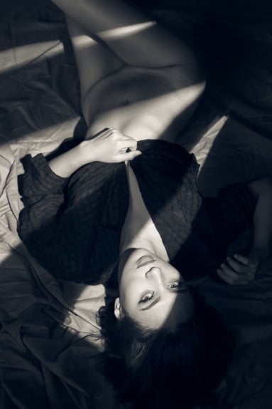 Kreatives Nude Shooting künstlerische Fotografie München