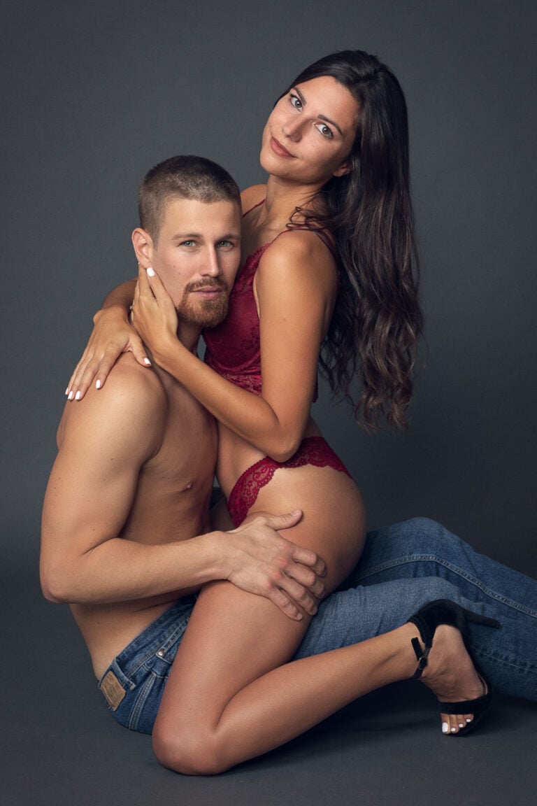 Professionelles Paar Portrait Shooting München