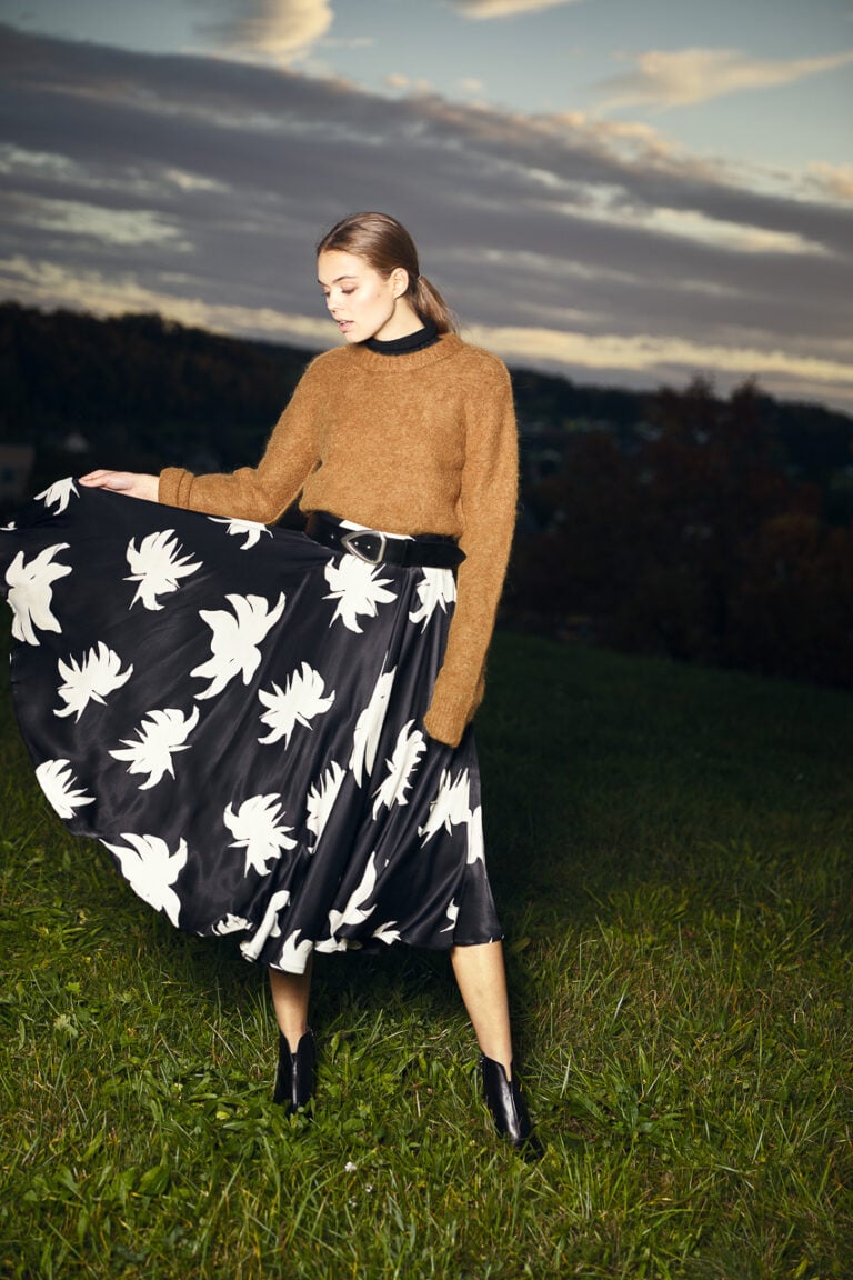 Outdoor Fashion Shooting professionelle Aufnahme München