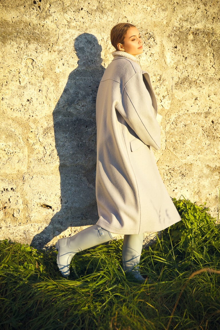 Fashion Lookbook Outdoor Shooting mit Model München