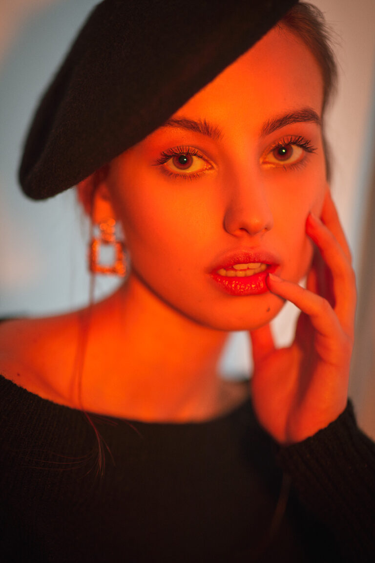 Model Shooting professionelle Studiofotografie