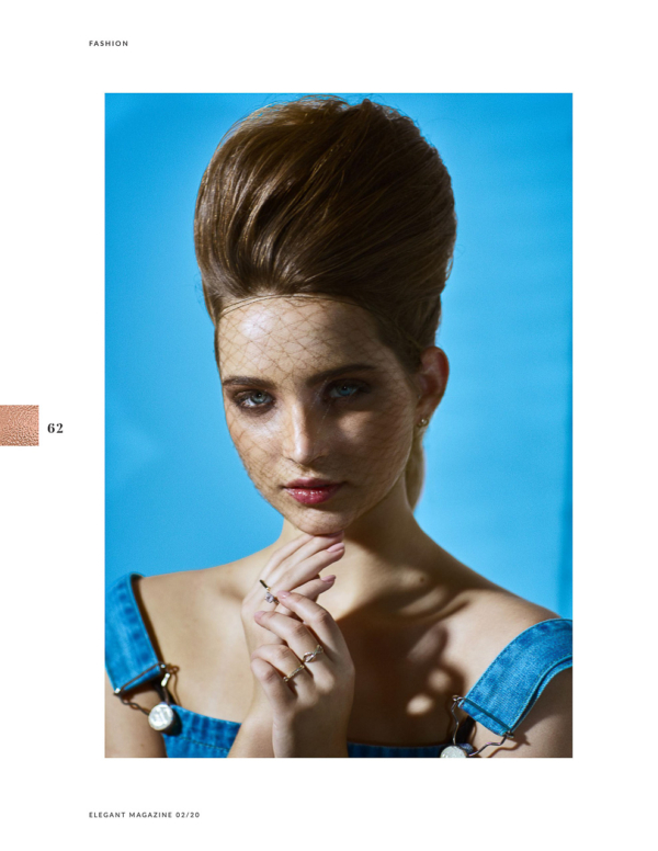 Creative Beauty Editorial Shooting im Studio München