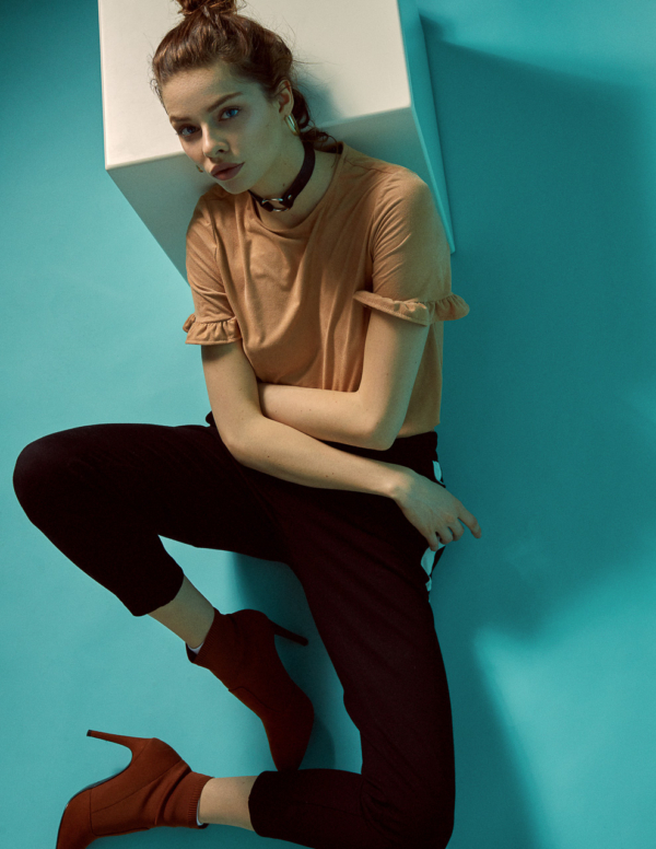 Modefotografie Model Studioaufnahme München