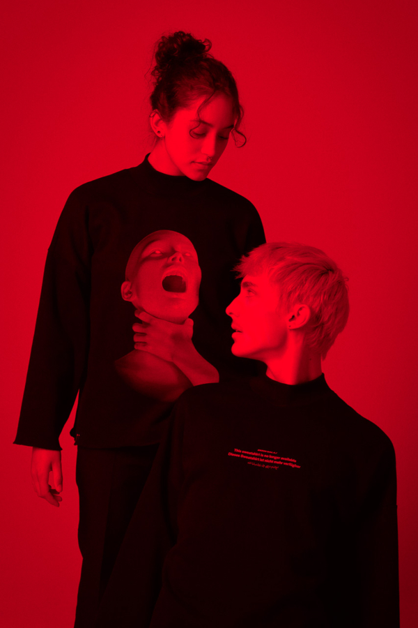 Lookbook Shooting Studio mit kreativem Licht München