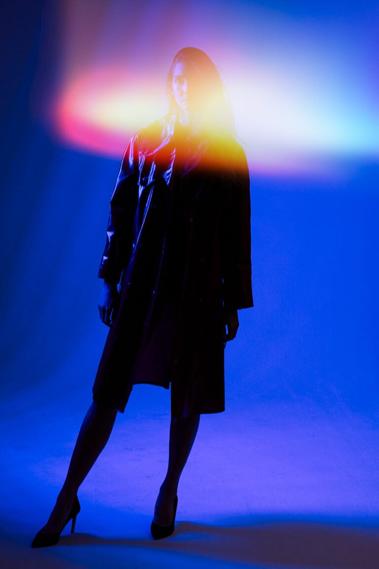 Kreatives Model Portrait Studio Shooting