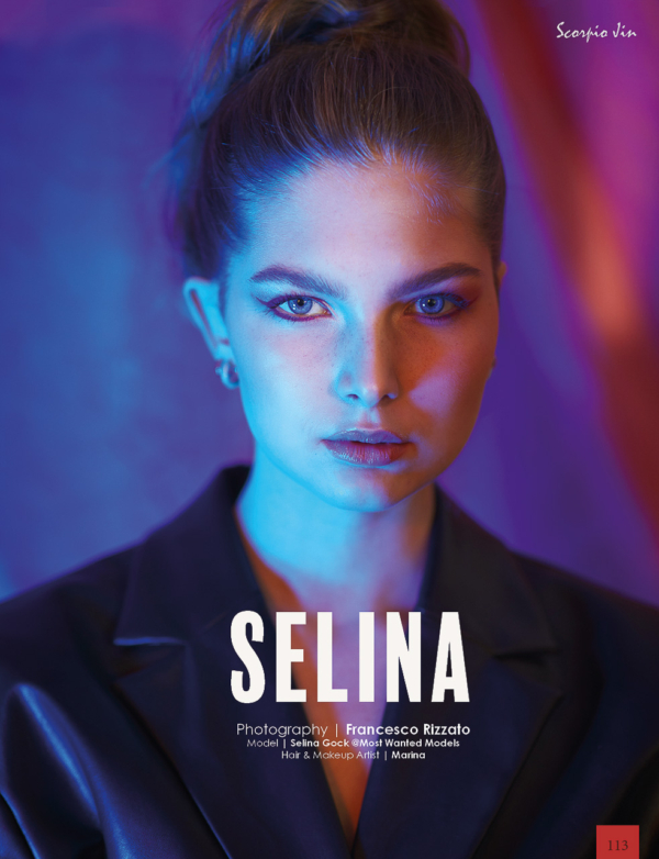 Künstlerisches Editorial Fashion Fotoshooting Studio