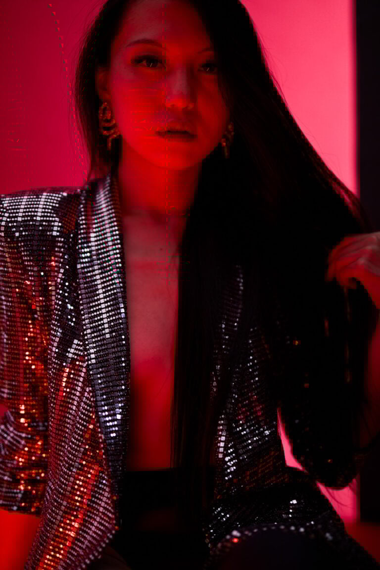 Kreatives Portrait Shooting professionelle Fotografie München