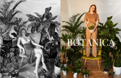 Künstlerisches Editorial Fashion Fotoshooting Studio