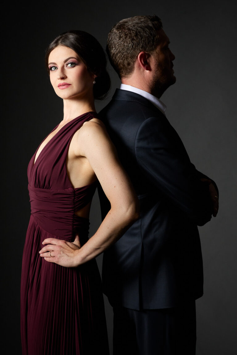 Kreatives Paarfoto Studio professionelle Fotografie München