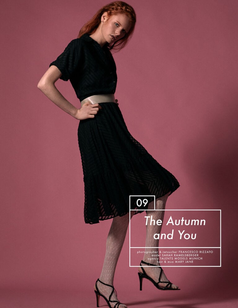 Model Shooting professionelle Studiofotografie