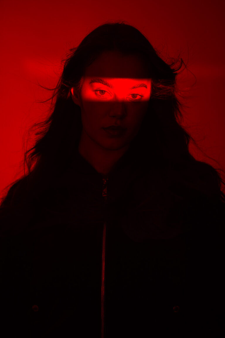 Portrait Shooting kreativ mit Fotograf München