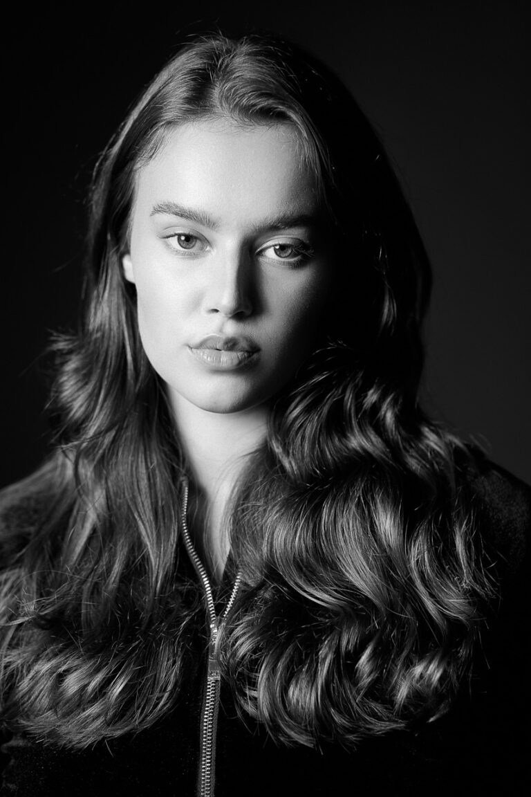 Fashion Portrait Schwarzweiß Fotografie München