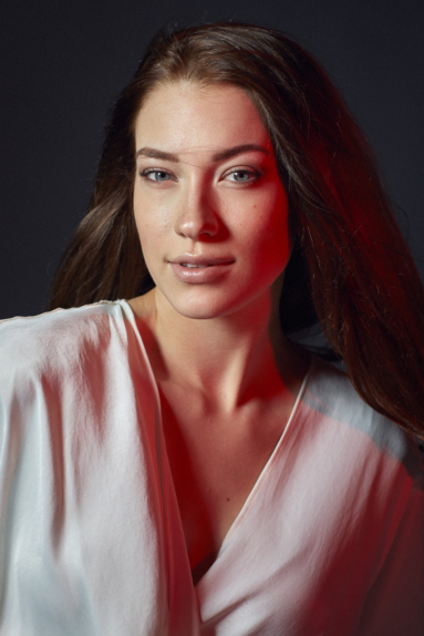 Model Fotoshooting professionell im Studio München