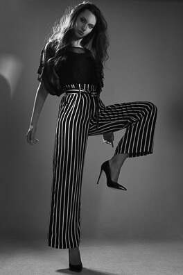 Schwarz Weiß Fashion Foto