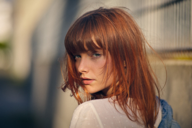 Model Sedcard Foto New Face professionelle Aufnahme München