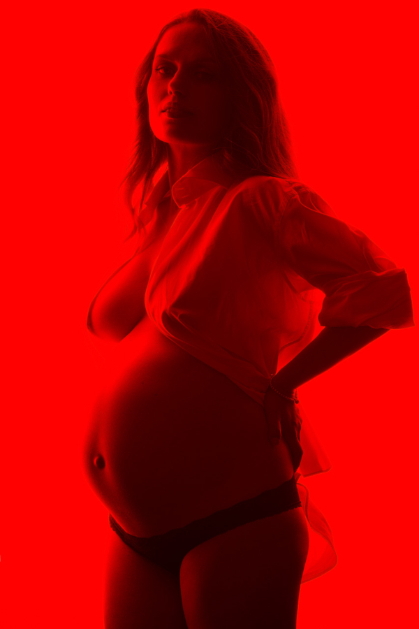 Babybauch Shooting professionelle Fotografie München