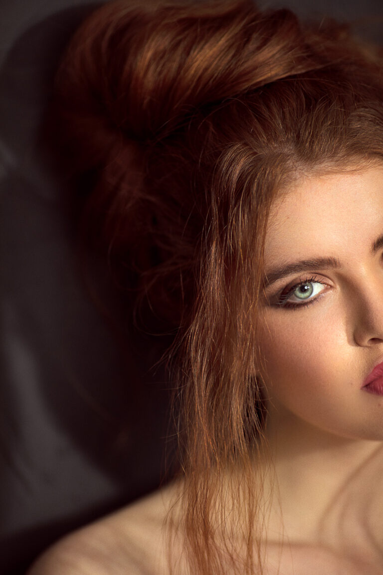 Sedcard Shooting für New Face Model kreative Fotografie