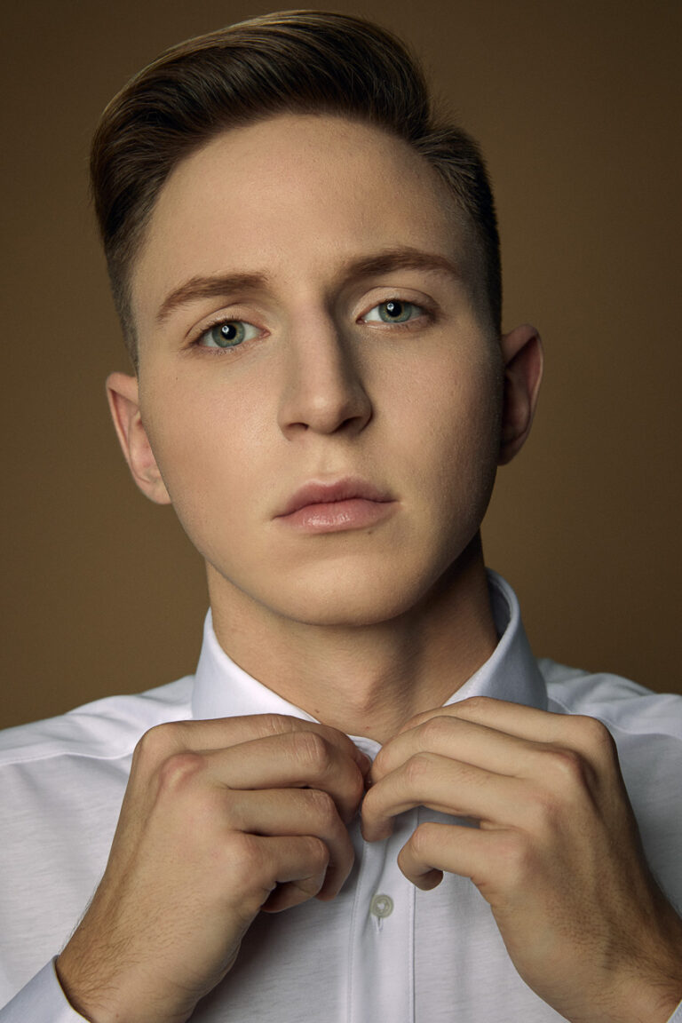 Sedcard Shooting Mann Model professionelle Fotografie München