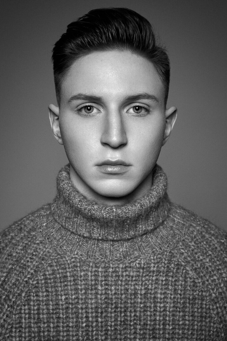 Sedcard Shooting Mann Model professionelle Fotografie München