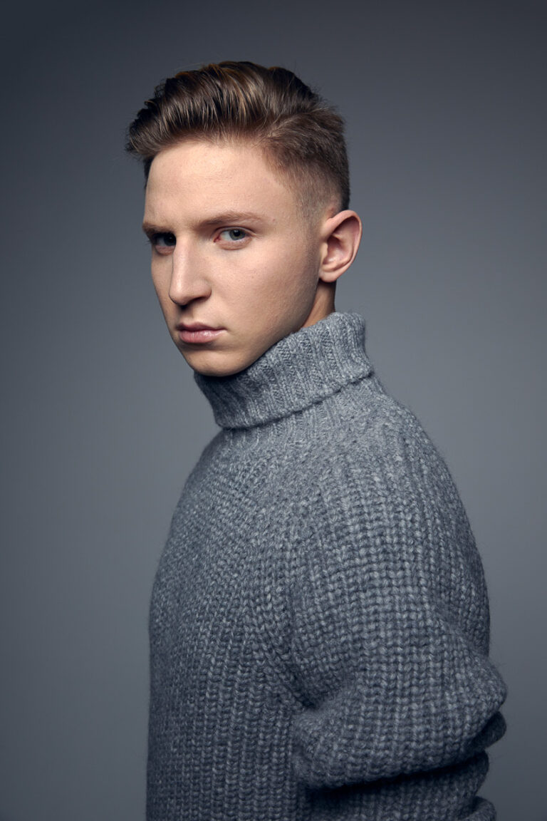 Sedcard Shooting Mann Model professionelle Fotografie München