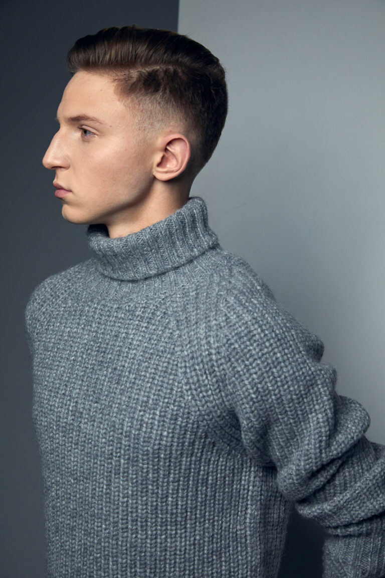 Sedcard Shooting Mann Model professionelle Fotografie München