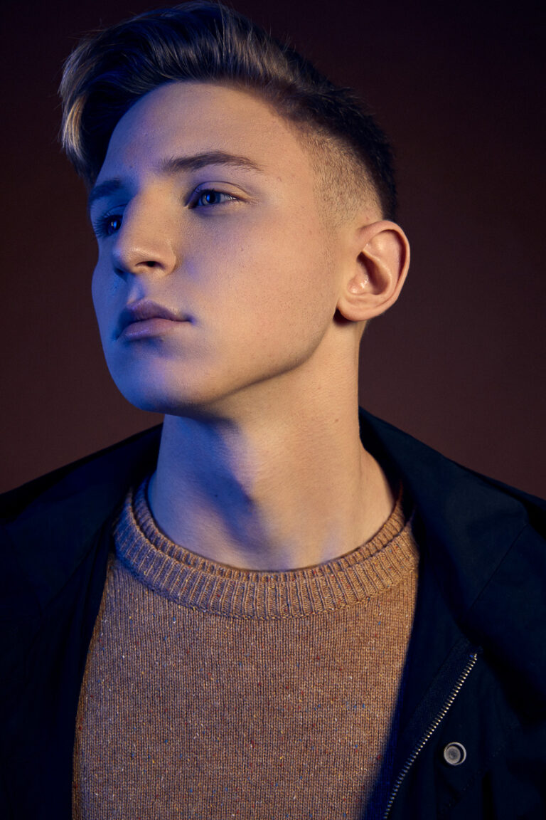 Sedcard Shooting Mann Model professionelle Fotografie München