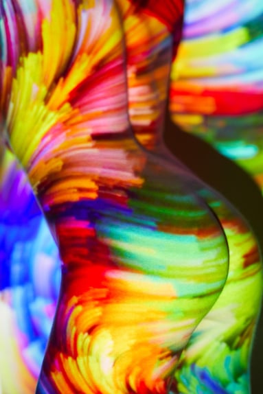 Künstlerisches Nude Shooting moderne Darstellung München