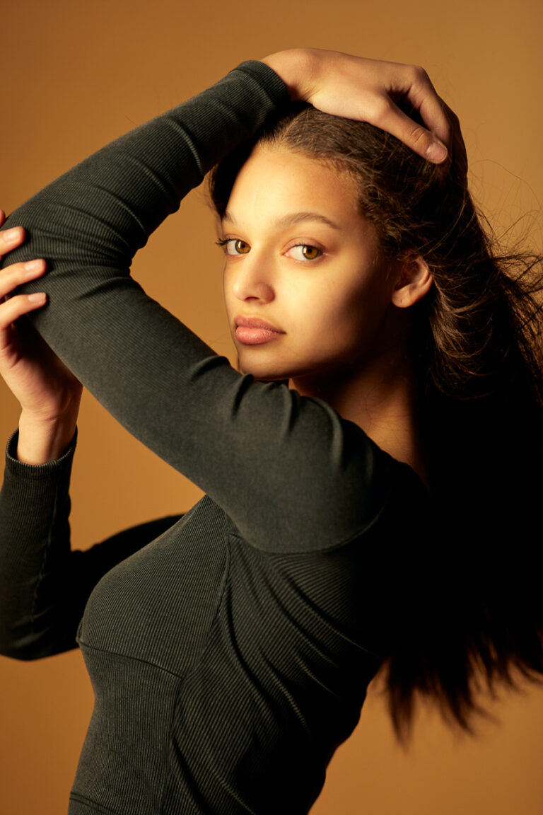 New Face Sedcard Bild kreative Model Fotografie München