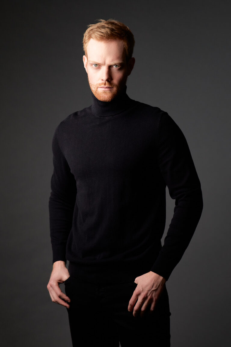 Künstlerisches Portrait Mann kreative Fotografie München