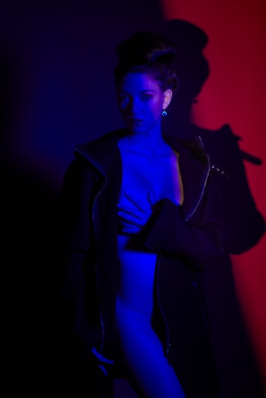 Aktfotografie Shooting Studio kreative Aufnahme