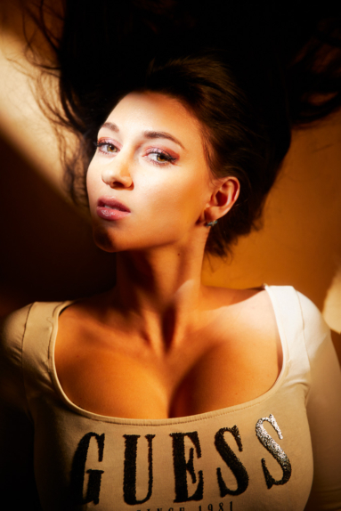 Professionelles Studio Shooting kreative Studioaufnahme München